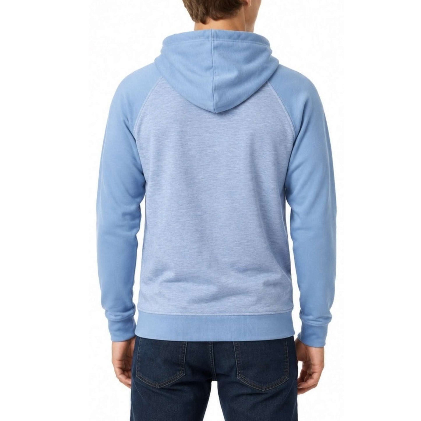 American Rag Men's Blue Two-Tone Hoodie