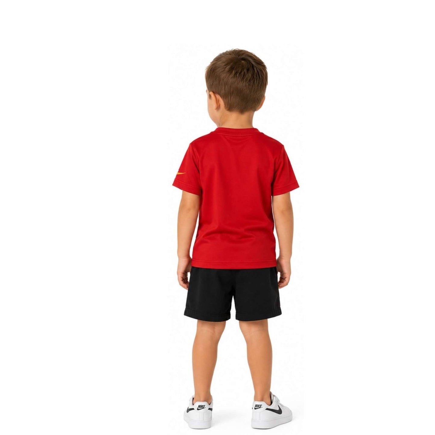 Nike Boy’s Universal Red Just Do It Dri-FIT T-Shirt