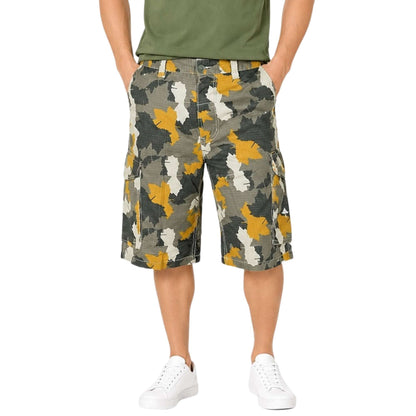 LRG Men's Desert Camo Classic Cargo Rip Stop Shorts