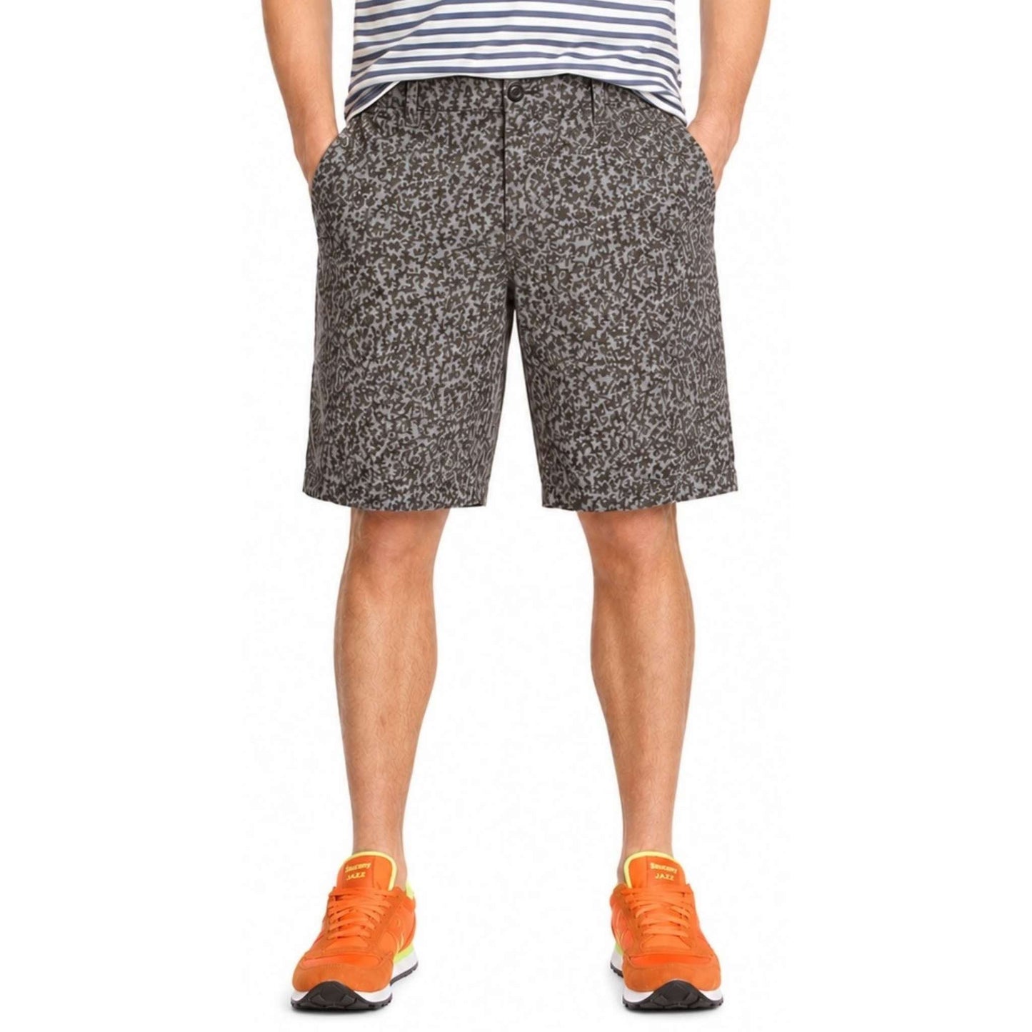 Slate & Stone Men’s Grey Camo Cyprus Shorts