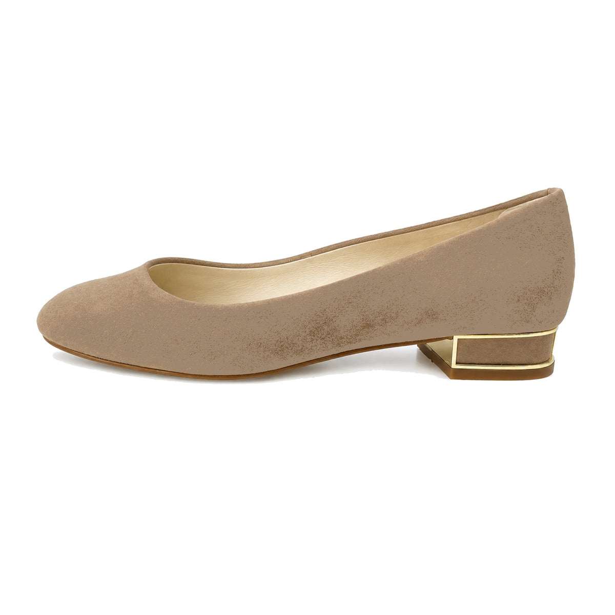 MICHAEL Michael Kors Joy Dk Khaki Kitten Pumps