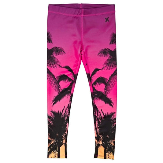 Hurley Girl’s Hyper Pink Sublimation Leggings