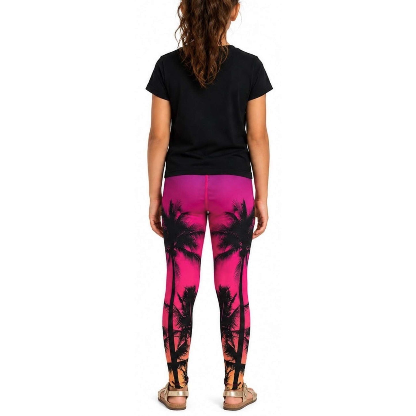 Hurley Girl’s Hyper Pink Sublimation Leggings