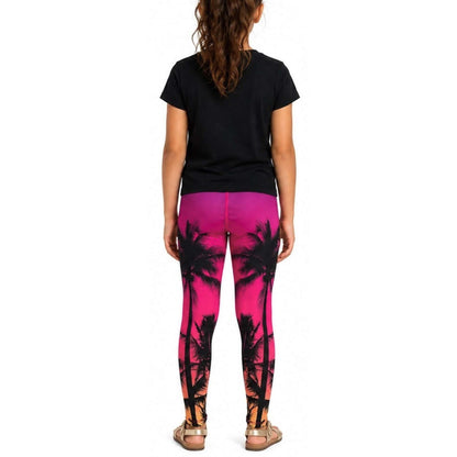Hurley Girl’s Hyper Pink Sublimation Leggings