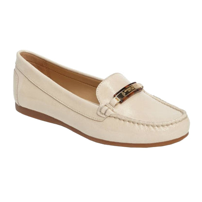 MICHAEL Michael Kors Nadia Ecru Moc Toe Loafer