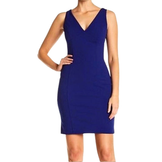 Vince Camuto Women's Cobalt Twist Back Cut Out Bodycon Dress
