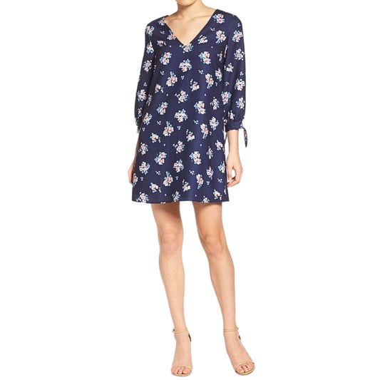 Likely Women’s Scattered Garden Ocana Tie Cuff Shift Dress