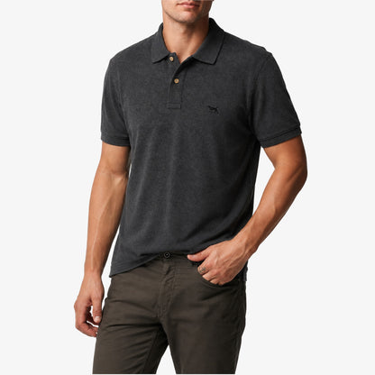 Gunn Men’s Granite Piqué Sports Fit Cotton Polo