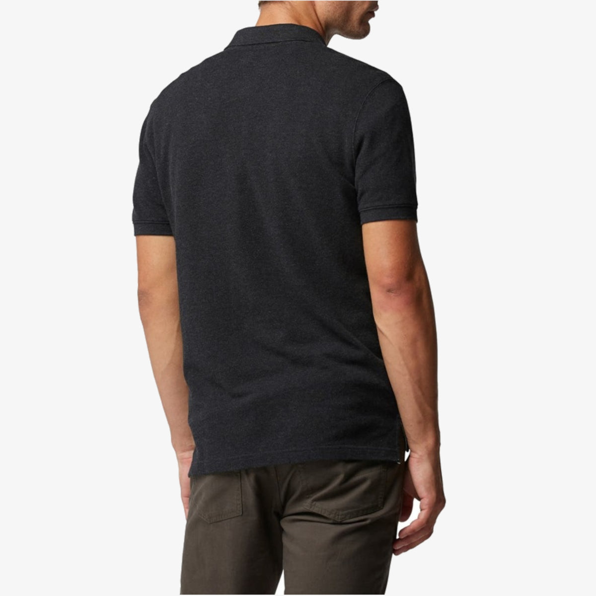 Gunn Men’s Granite Piqué Sports Fit Cotton Polo