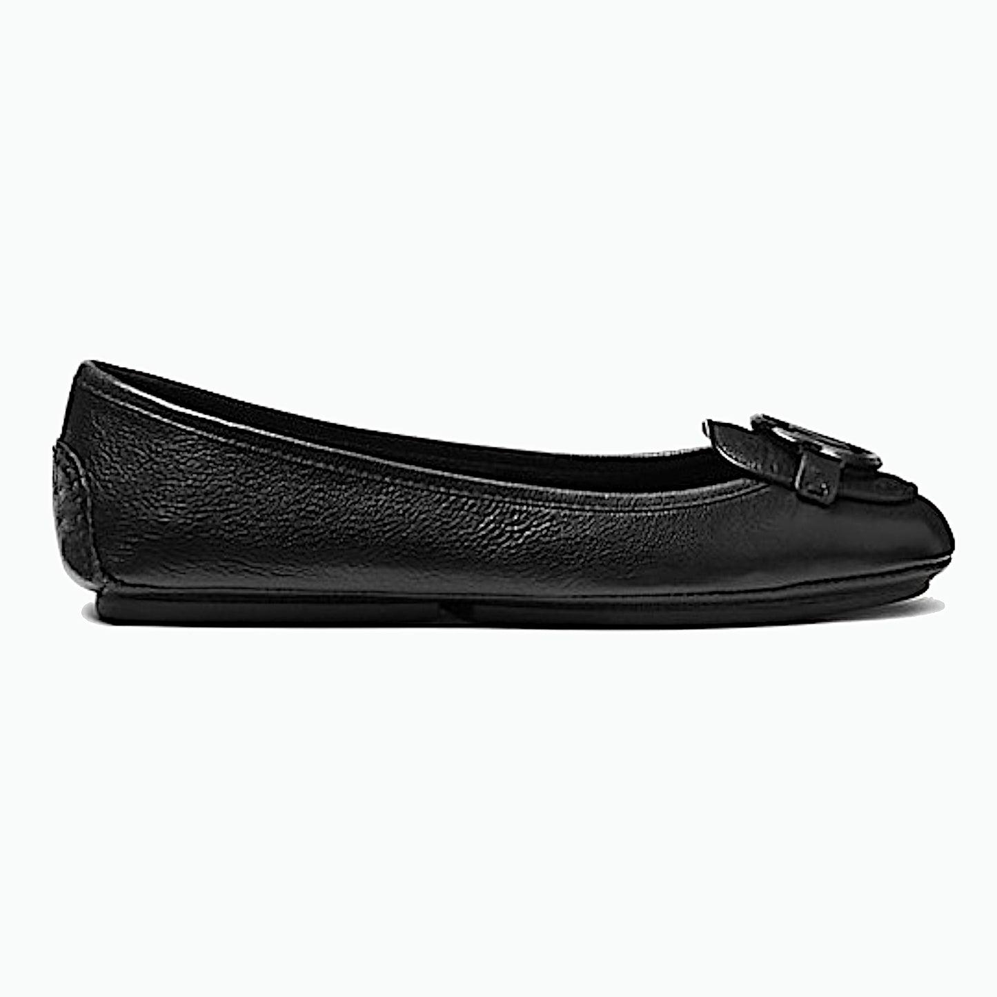 MICHAEL Michael Kors Black Lillie Leather Moccasin