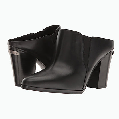 MICHAEL Michael Kors Braden Black Leather Mule