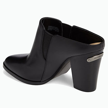 MICHAEL Michael Kors Braden Black Leather Mule