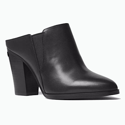 MICHAEL Michael Kors Braden Black Leather Mule
