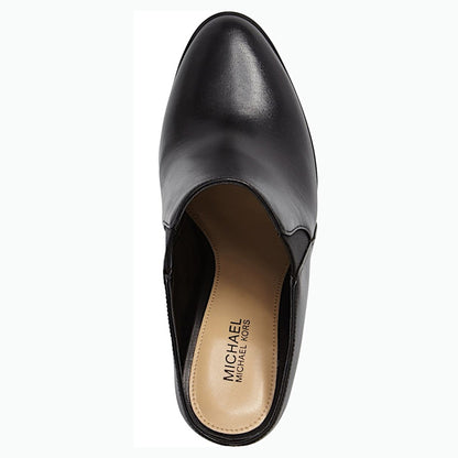 MICHAEL Michael Kors Braden Black Leather Mule
