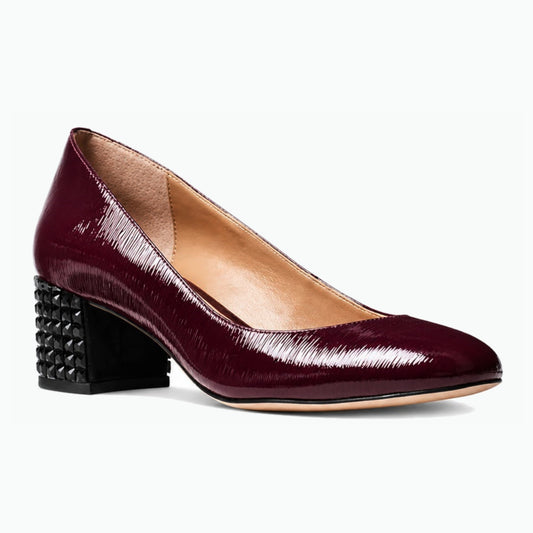 MICHAEL Michael Kors Arabella Plum Kitten Heel Pumps