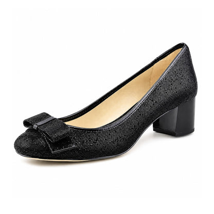 MICHAEL Michael Kors Kiera Black Glitter Pump