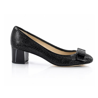 MICHAEL Michael Kors Kiera Black Glitter Pump