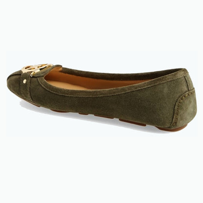 MICHAEL Michael Kors Fulton Suede Moc Flats