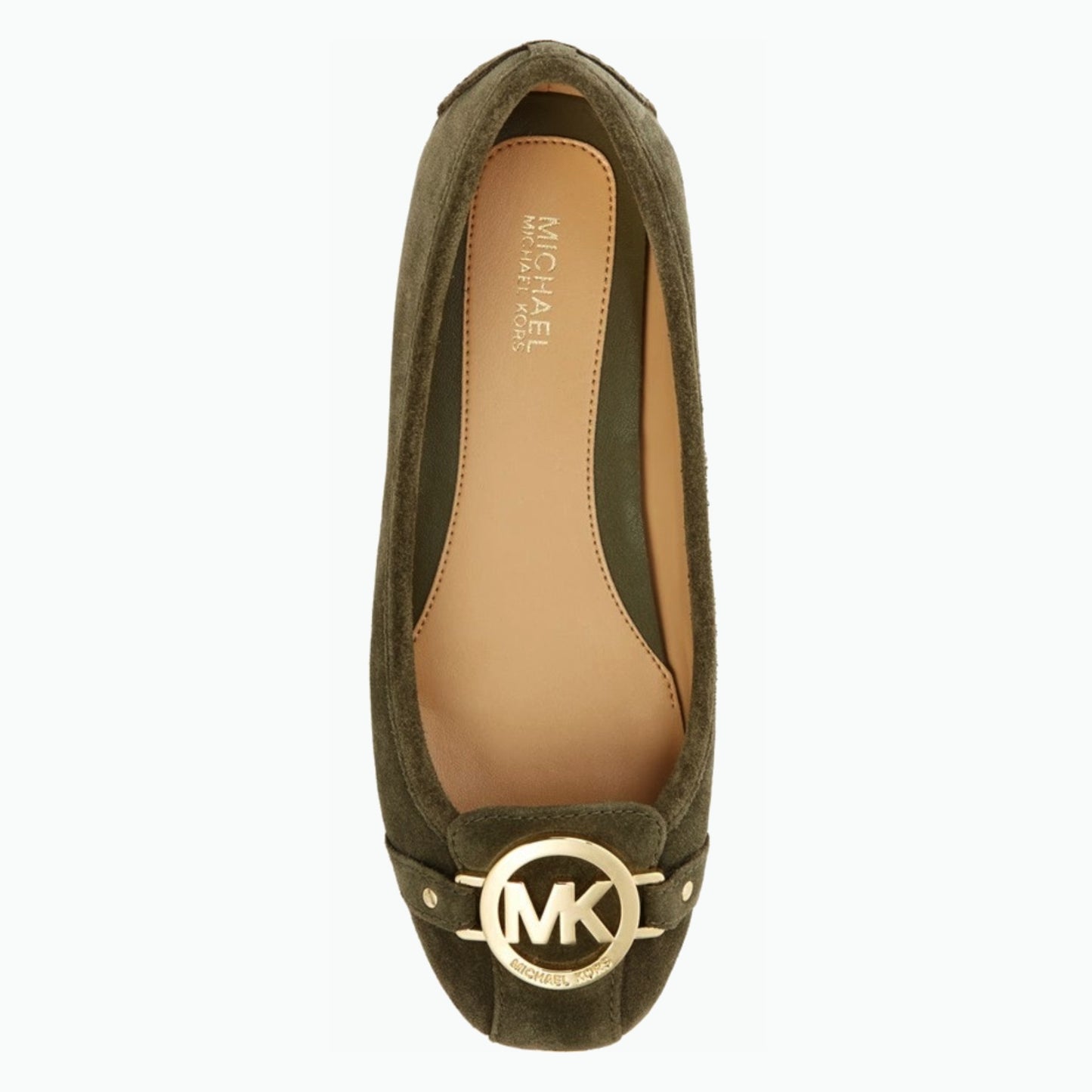 MICHAEL Michael Kors Fulton Suede Moc Flats