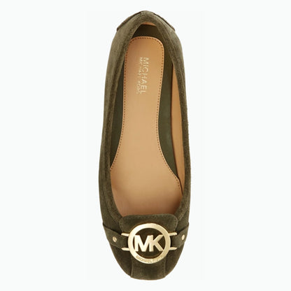 MICHAEL Michael Kors Fulton Suede Moc Flats