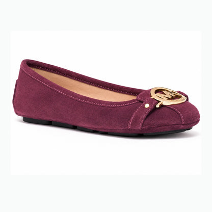 MICHAEL Michael Kors Fulton Suede Moc Flats