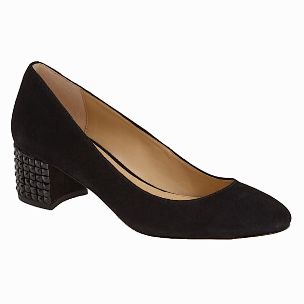 MICHAEL Michael Kors Arabella Black Kitten Heel Pumps