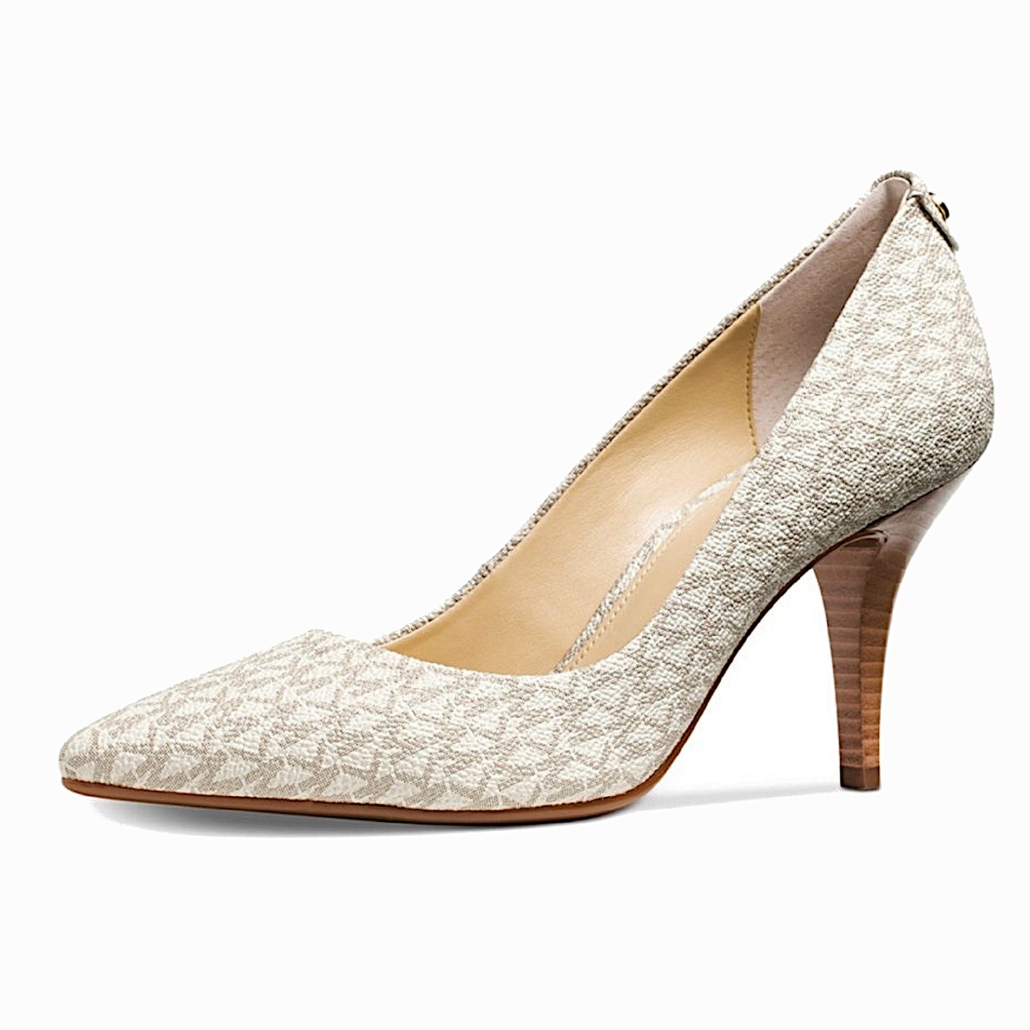 MICHAEL Michael Kors Mk Flex Vanilla Mid Pointed-Toe Pumps