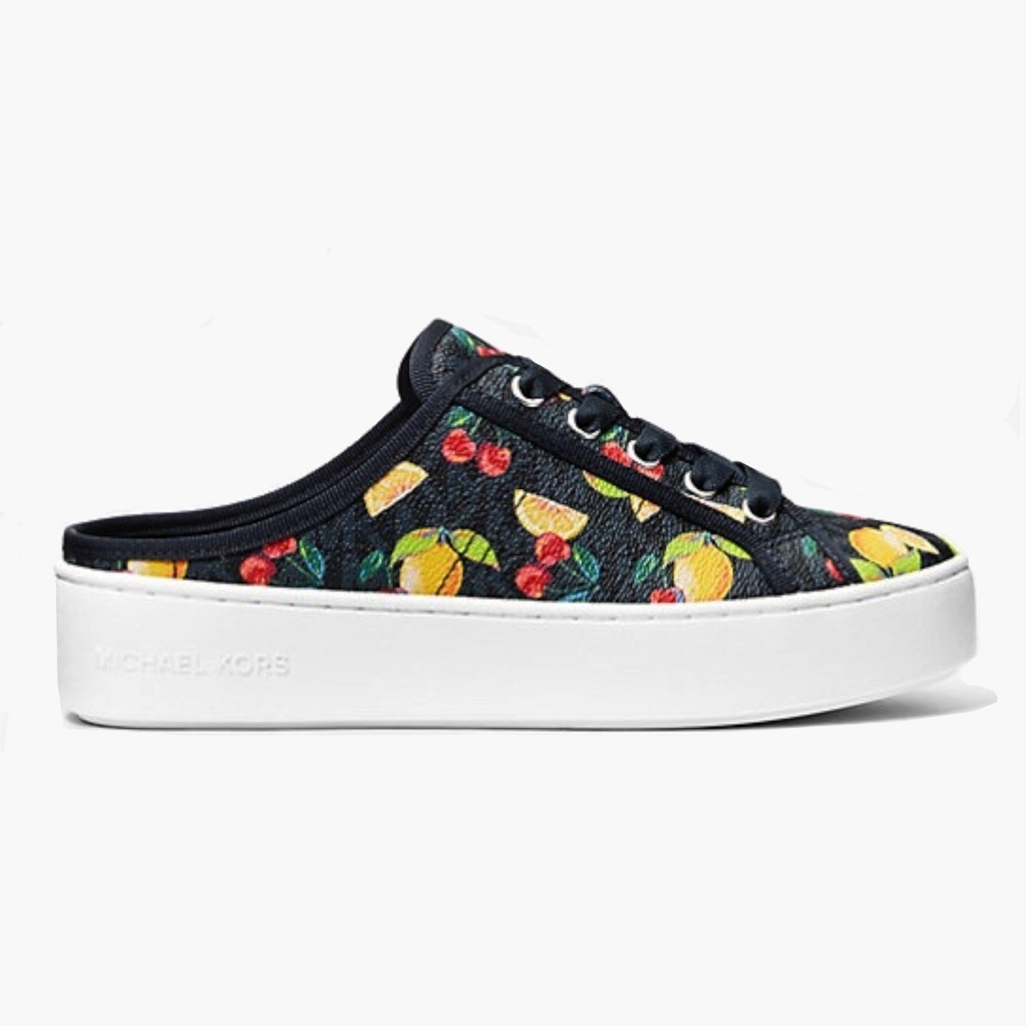 MICHAEL Michael Kors Poppy Fruit Print Logo Slip-On Sneaker