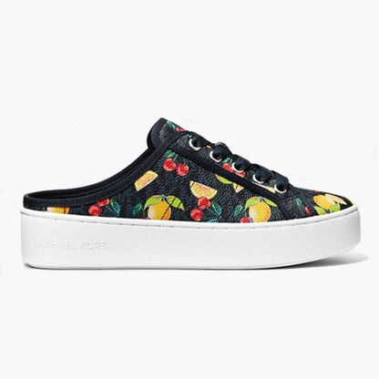MICHAEL Michael Kors Poppy Fruit Print Logo Slip-On Sneaker