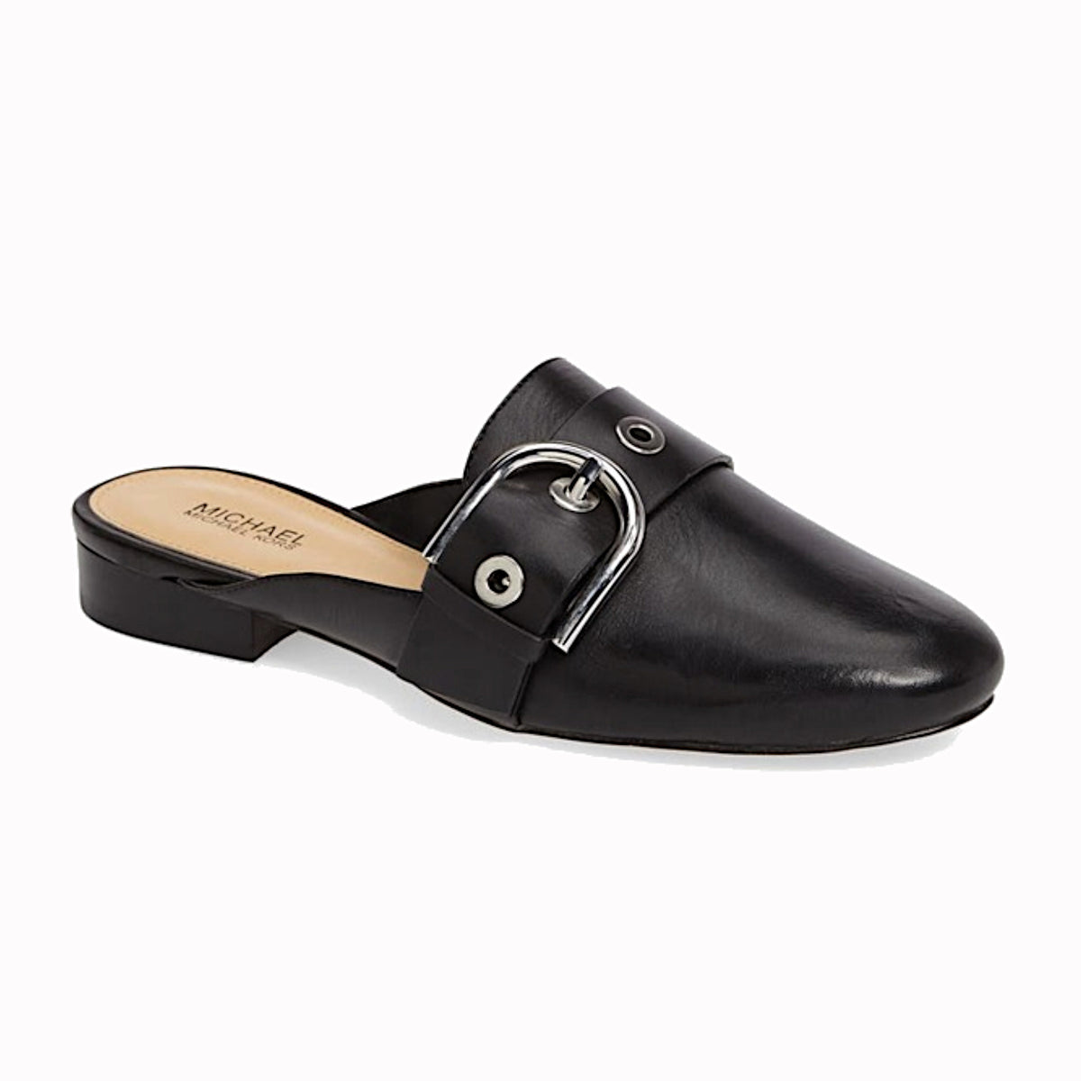 MICHAEL Michael Kors Cooper Black Loafer Mule