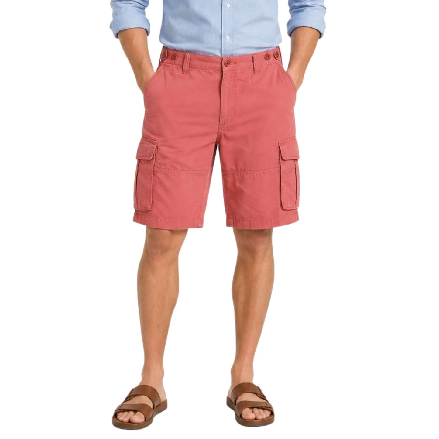 Polo Ralph Lauren Men's Nantucket Red Relaxed Fit Corporal Cargo Shorts