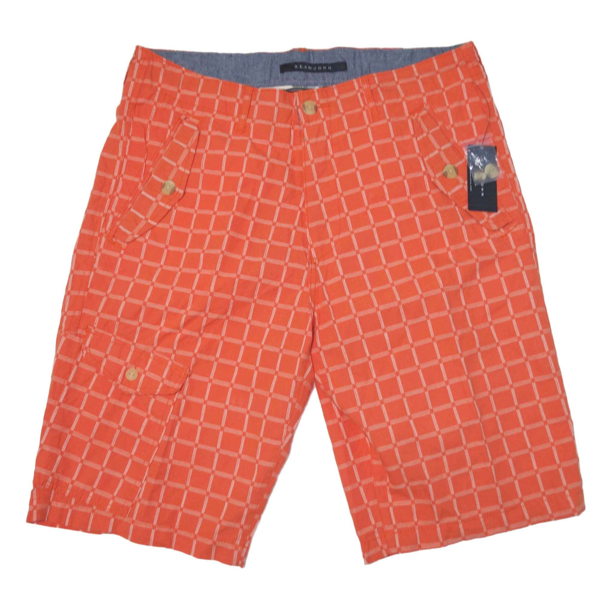 Sean John Men's Orange Peel Twill Shorts