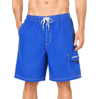 Speedo Men's Blue Marina Volley 20" Swim Trunks