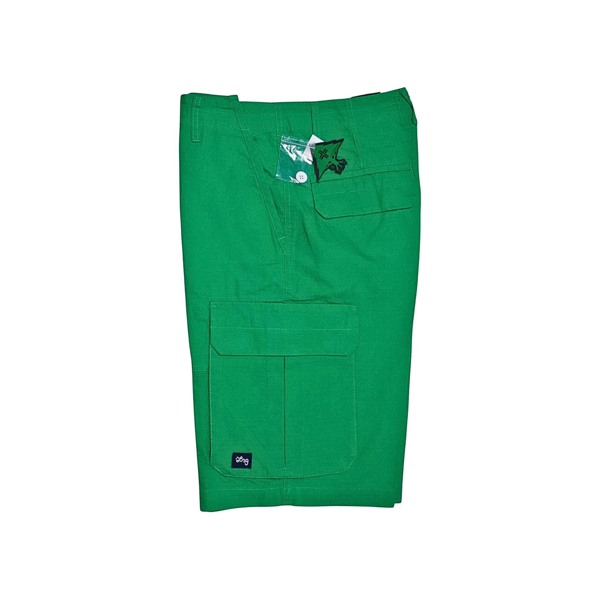 LRG Men's Green Core Collection Classic Cargo Shorts