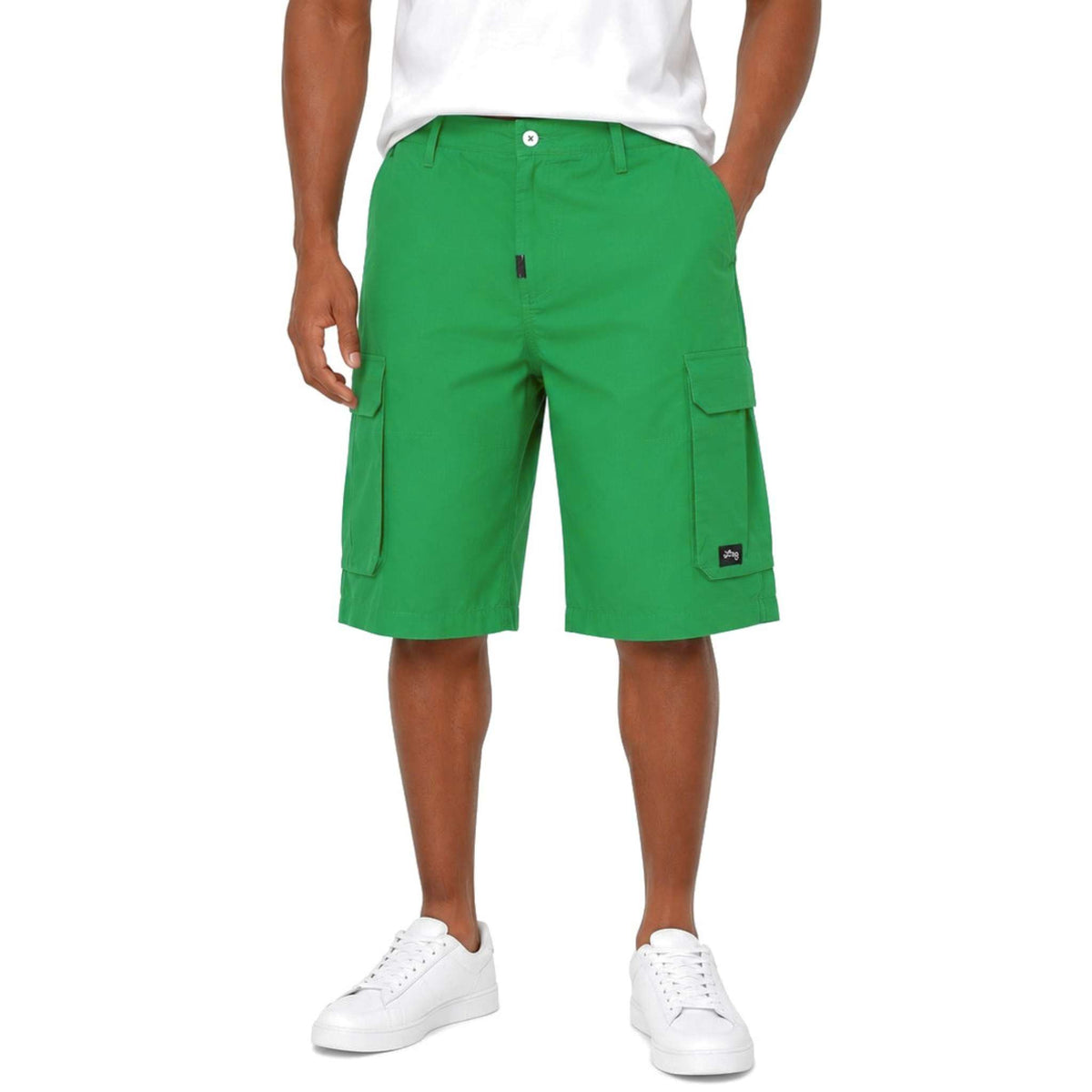 LRG Men's Green Core Collection Classic Cargo Shorts