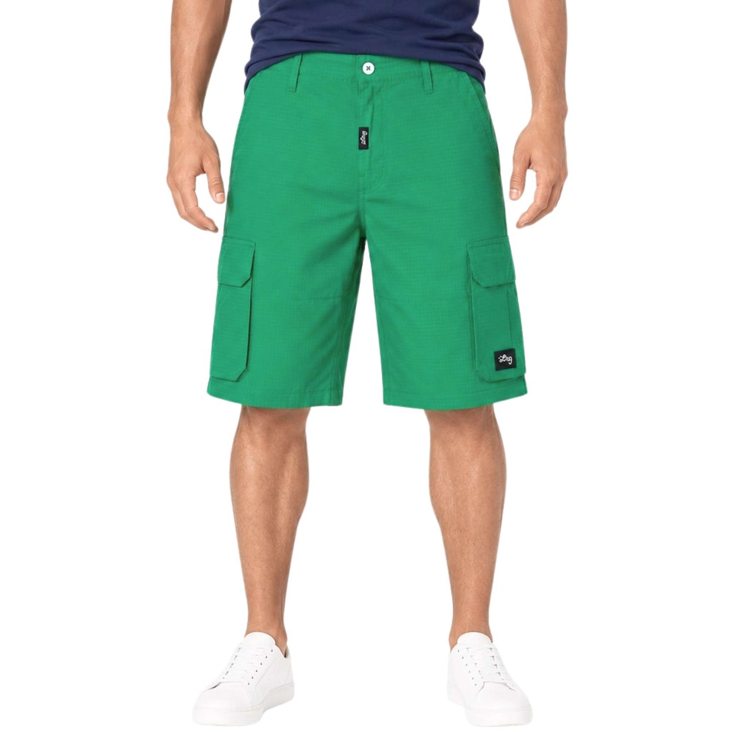 LRG Men's Green Core Classic Cargo Shorts