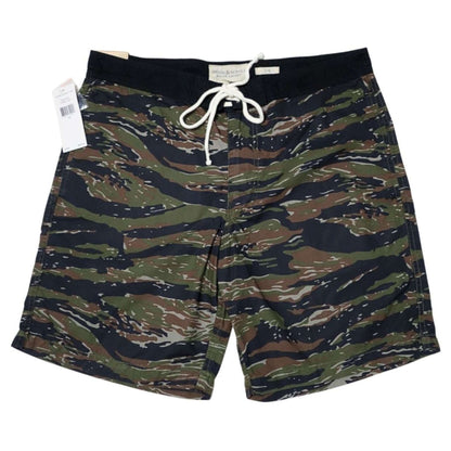 Denim & Supply Ralph Lauren Men's Camo Poplin Surf Shorts