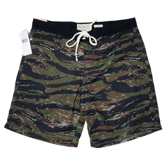 Denim & Supply Ralph Lauren Men's Camo Poplin Surf Shorts