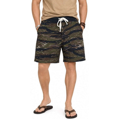 Denim & Supply Ralph Lauren Men's Camo Poplin Surf Shorts