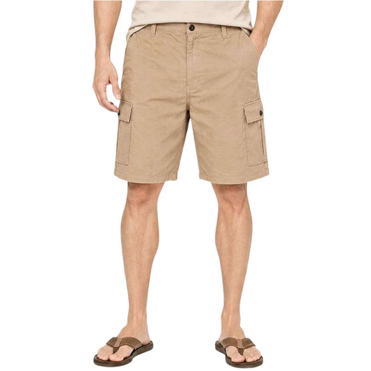 Dockers Men's Khaki Cargo Classic-Fit Flat-front Shorts
