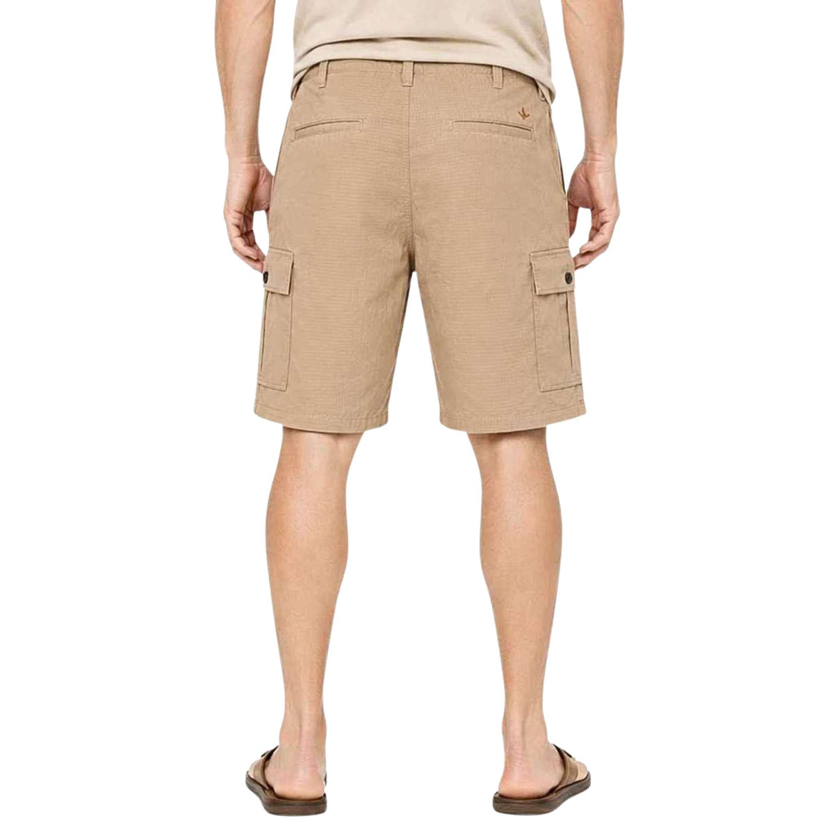 Dockers Men's Khaki Cargo Classic-Fit Flat-front Shorts