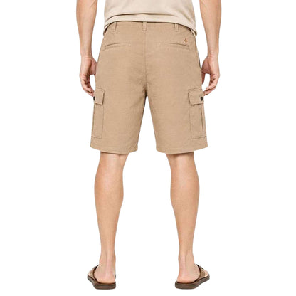 Dockers Men's Khaki Cargo Classic-Fit Flat-front Shorts