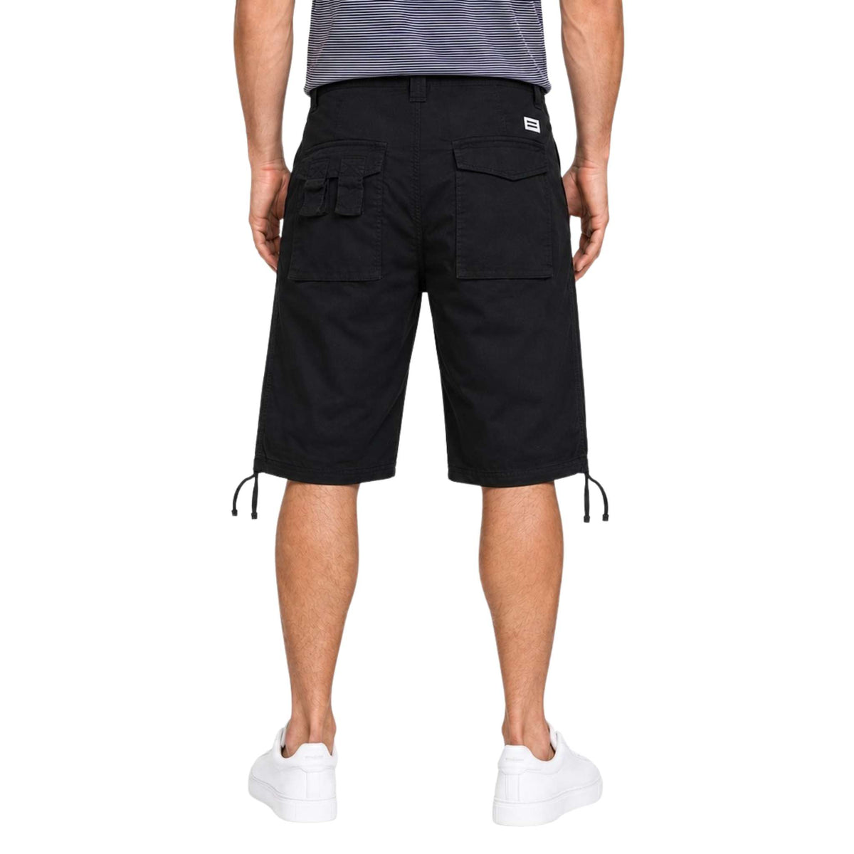 Sean John Men's Black Classic Flight Cargo Shorts