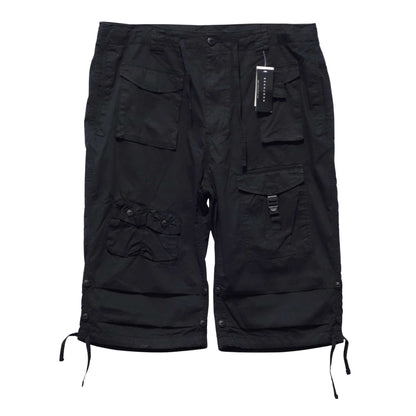 Sean John Men's Black Classic Flight Cargo Shorts