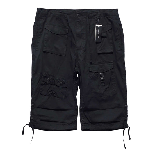 Sean John Men's Black Classic Flight Cargo Shorts