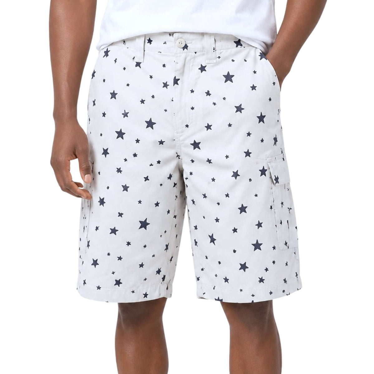Rocawear Men's Star Print Classic Shorts