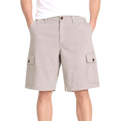Dockers Men's Birch Classic Flat Front Cargo Shorts
