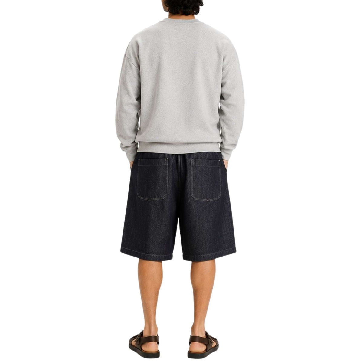 Diesel Men's Dark Denim Sai-nd Shorts