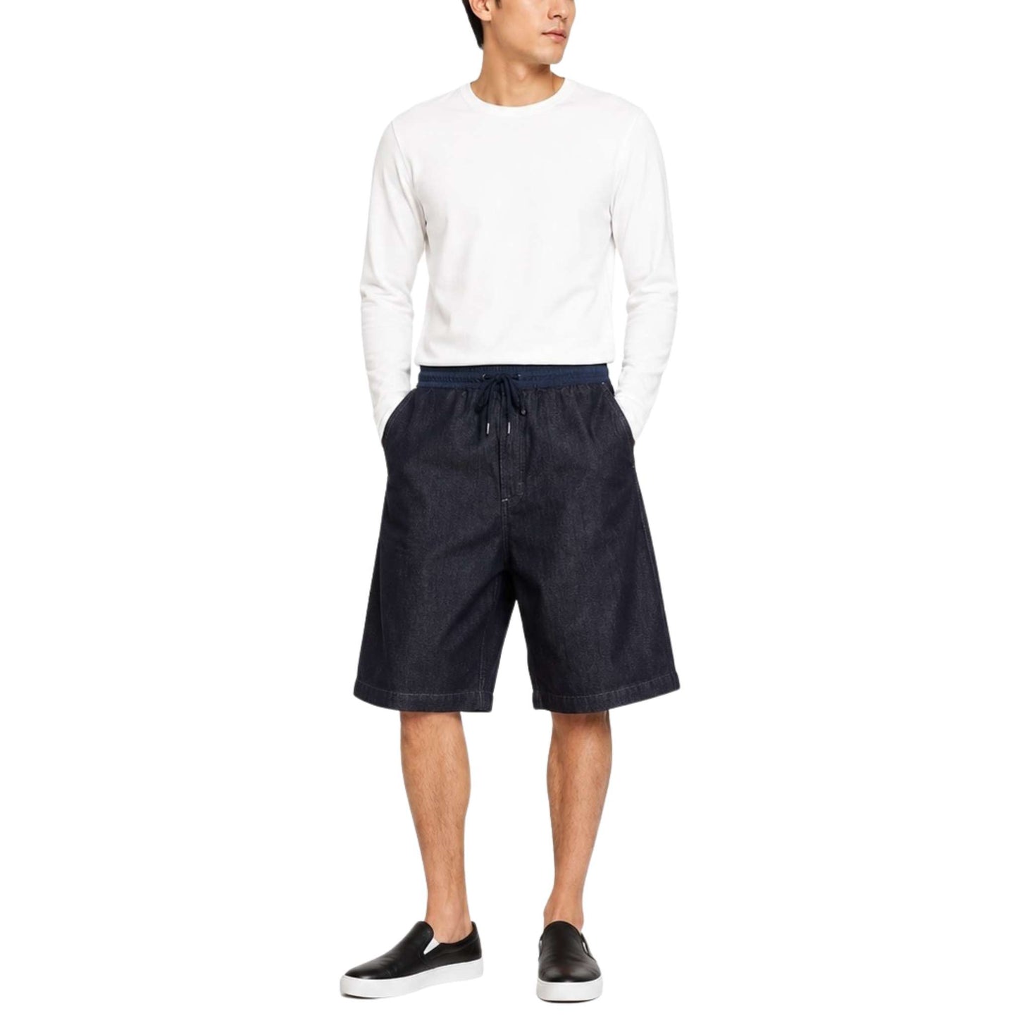 Diesel Men's Dark Denim Sai-nd Shorts
